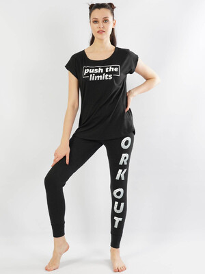 Купить Хлопковый комплект с леггинсами VIENETTA 1032320000 в Украина в Lingerie.ua - Одяг для дому та відпочинку, Фото 8