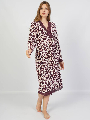 Купить Флисовый теплый женский халат VIENETTA 1031486199 в Украина в Lingerie.ua - Одяг для дому та відпочинку, Фото 6