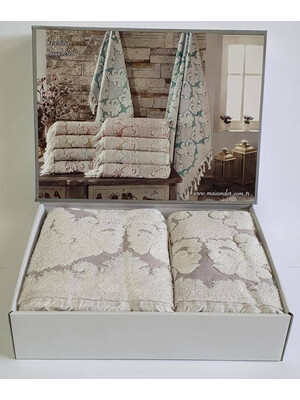 Купить Набор полотенец MAISON D`OR Celestina Jaquard  в Украина в Lingerie.ua - Одяг для дому та відпочинку, Фото 2