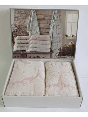 Купить Набор полотенец MAISON D`OR Celestina Jaquard  в Украина в Lingerie.ua - Одяг для дому та відпочинку, Фото 4