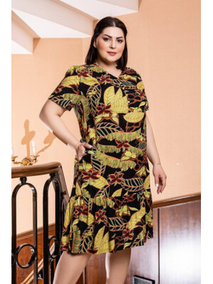 Купить Платье женское с коротким рукавом COCOON J2-2372 в Украина в Lingerie.ua - Одяг для дому та відпочинку, Фото 2