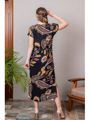 Купить Платье летнее с разрезами COCOON J5-5107 в Украина в Lingerie.ua - Одяг для дому та відпочинку, Фото 2