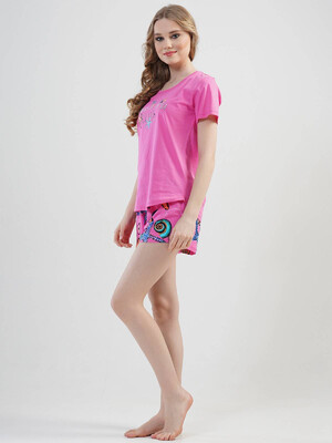 Купить Бавовняний комплект із шортами VIENETTA 1121150263 в Украина в Lingerie.ua - Одяг для дому та відпочинку, Фото 5