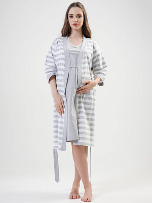 Купить Комплект из ночной сорочки и халата VIENETTA 2020510000 в Украина в Lingerie.ua - Одяг для дому та відпочинку, Фото 2
