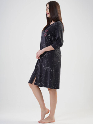 Купить Халат женский VIENETTA 2010810832 на молнии 3\4 рукав в Украина в Lingerie.ua - Одяг для дому та відпочинку, Фото 3