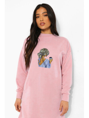 Купить Туника ADROM 5109   в Украина в Lingerie.ua - Одяг для дому та відпочинку, Фото 4