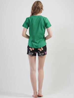 Купить Хлопковый комплект с шортами VIENETTA 1120950353 в Украина в Lingerie.ua - Одяг для дому та відпочинку, Фото 4