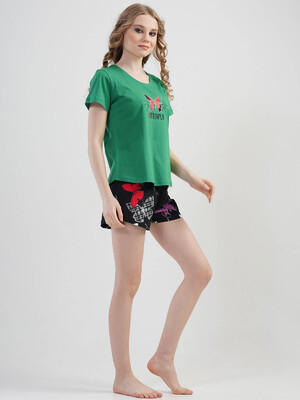 Купить Хлопковый комплект с шортами VIENETTA 1120950353 в Украина в Lingerie.ua - Одяг для дому та відпочинку, Фото 6