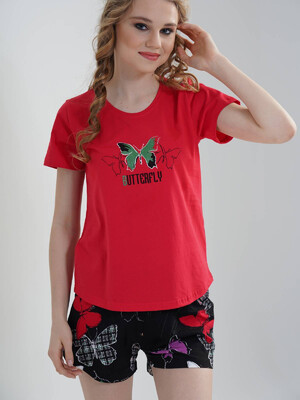 Купить Хлопковый комплект с шортами VIENETTA 1120950353 в Украина в Lingerie.ua - Одяг для дому та відпочинку, Фото 7