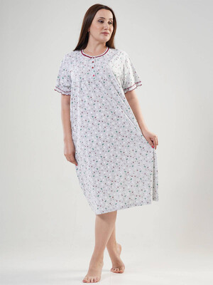 Купить Ночная сорочка (туника) VIENETTA 2040675137  большие размеры в Украина в Lingerie.ua - Одяг для дому та відпочинку, Фото 4