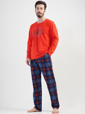 Купить Пижама мужская VIENETTA MAN 2010910503 из хлопка в Украина в Lingerie.ua - Одяг для дому та відпочинку, Фото 5