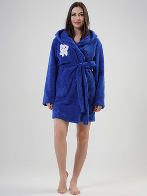 Купить Халат женский VIENETTA 2030200000 из велсофта в Украина в Lingerie.ua - Одяг для дому та відпочинку, Фото 5