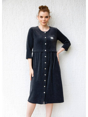 Купить Халат велюровый женский  COCOON U22-1089 в Украина в Lingerie.ua - Одяг для дому та відпочинку, Фото 3