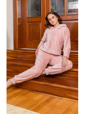 Купить Теплый плюшевый костюм с капюшоном COCOON U84-5021 в Украина в Lingerie.ua - Одяг для дому та відпочинку, Фото 11