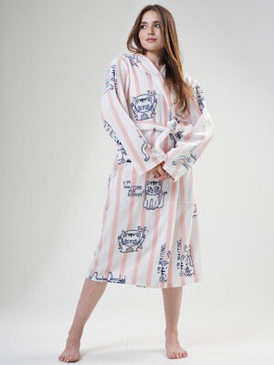 Купить Флісовий халат з капюшоном VIENETTA 2031840221 в Украина