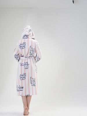 Купить Флісовий халат з капюшоном VIENETTA 2031840221 в Украина в Lingerie.ua - Одяг для дому та відпочинку, Фото 2