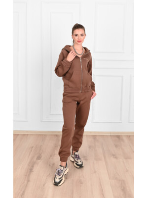 Купить Теплый женский костюм из худи и джоггеров ADROM 3171 в Украина в Lingerie.ua - Одяг для дому та відпочинку, Фото 3