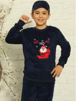 Купить Теплая пижама для мальчика MINIMOON 1071 5-8 лет в Украина в Lingerie.ua - Одяг для дому та відпочинку, Фото 2