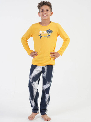 Купить Хлопковый домашний комплект подростковый с длинным рукавом VIENETTA 2060301840 в Украина в Lingerie.ua - Одяг для дому та відпочинку, Фото 1