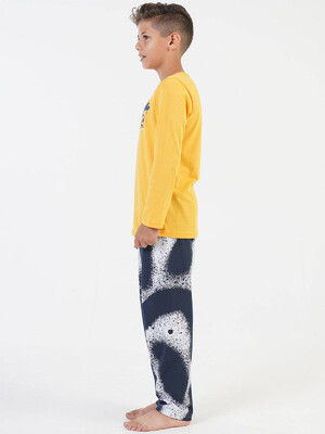 Купить Хлопковый домашний комплект подростковый с длинным рукавом VIENETTA 2060301840 в Украина в Lingerie.ua - Одяг для дому та відпочинку, Фото 2