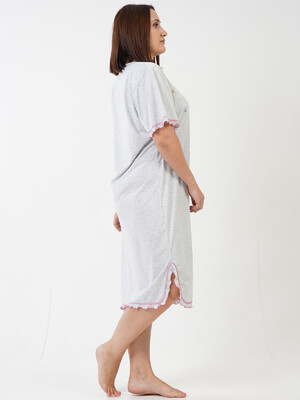 Купить Ночная сорочка (туника) VIENETTA 2080430000  большие размеры в Украина в Lingerie.ua - Одяг для дому та відпочинку, Фото 3