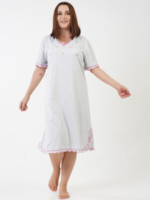 Купить Ночная сорочка (туника) VIENETTA 2080430000  большие размеры в Украина в Lingerie.ua - Одяг для дому та відпочинку, Фото 4