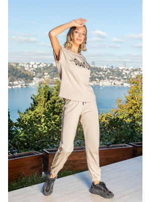 Купить Хлопковый костюм с брюками COCOON Relax К8-8503 в Украина в Lingerie.ua - Одяг для дому та відпочинку, Фото 2