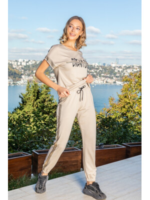 Купить Хлопковый костюм с брюками COCOON Relax К8-8503 в Украина в Lingerie.ua - Одяг для дому та відпочинку, Фото 6