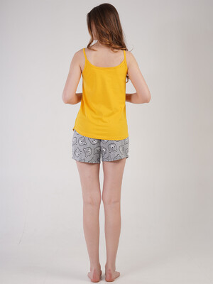 Купить Хлопковая пижама с майкой на бретельках VIENETTA 2115152923 в Украина в Lingerie.ua - Одяг для дому та відпочинку, Фото 2