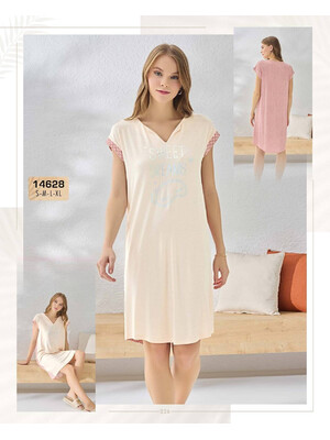 Купить Туника из вискозы с коротким рукавом SEVIM 14628 в Украина