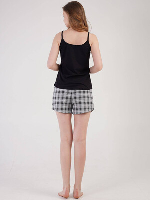 Купить Хлопковая пижама с майкой на бретельках VIENETTA 2126370807 в Украина в Lingerie.ua - Одяг для дому та відпочинку, Фото 5