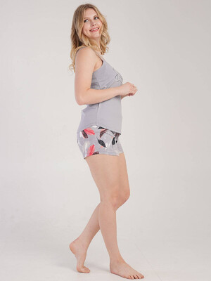 Купить Хлопковый комплект с шортами VIENETTA 2120480554 в Украина в Lingerie.ua - Одяг для дому та відпочинку, Фото 2