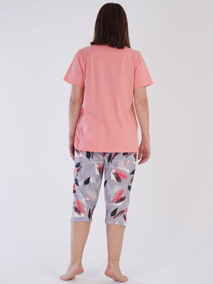 Купить Хлопковая пижама с капри VIENETTA 2120980554 в Украина в Lingerie.ua - Одяг для дому та відпочинку, Фото 4