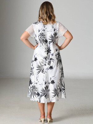 Купить Шёлковая ночная сорочка с кружевом VIENETTA 1611045110 в Украина в Lingerie.ua - Одяг для дому та відпочинку, Фото 3