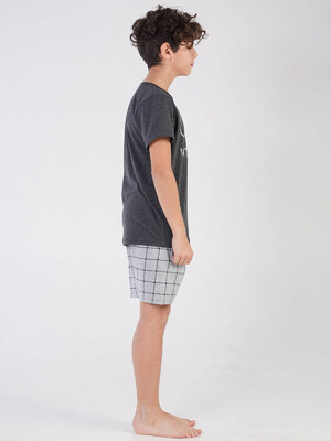 Купить Хлопковый комплект с шортами VIENETTA 2127981708 в Украина в Lingerie.ua - Одяг для дому та відпочинку, Фото 2