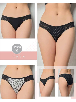 Купить Хлопковые трусики бразилиана SEVIM 13358 в Украина в Lingerie.ua - Одяг для дому та відпочинку, Фото 4