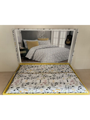 Купить КОМПЛЕКТ ПОСТІЛЬНОЇ БІЛИЗНИ полуторний MAISON D`OR Melody Embrodery в Украина в Lingerie.ua - Одяг для дому та відпочинку, Фото 1