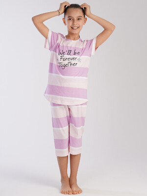 Купить Хлопковый комплект с капри VIENETTA 2126011494 в Украина в Lingerie.ua - Одяг для дому та відпочинку, Фото 3