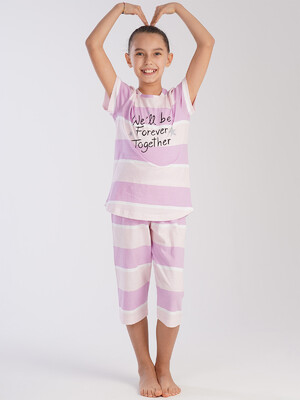 Купить Хлопковый комплект с капри VIENETTA 2126011494 в Украина в Lingerie.ua - Одяг для дому та відпочинку, Фото 5