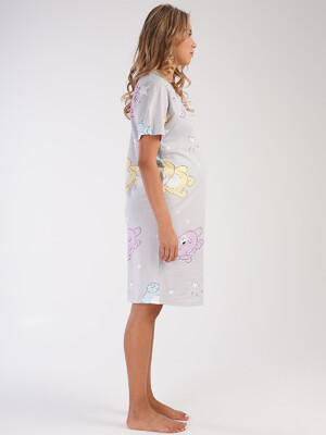 Купить Хлопковая туника для беременных и кормящих мам VIENETTA 2121861510 в Украина в Lingerie.ua - Одяг для дому та відпочинку, Фото 2