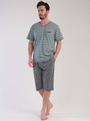 Купить Хлопковый комплект с бриджами VIENETTA MAN 2125580000 в Украина в Lingerie.ua - Одяг для дому та відпочинку, Фото 3