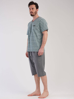 Купить Хлопковый комплект с бриджами VIENETTA MAN 2125580000 в Украина в Lingerie.ua - Одяг для дому та відпочинку, Фото 4