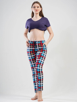 Купить Хлопковые брюки домашние VIENETTA 1120290233 в Украина