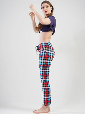 Купить Хлопковые брюки домашние VIENETTA 1120290233 в Украина в Lingerie.ua - Одяг для дому та відпочинку, Фото 3