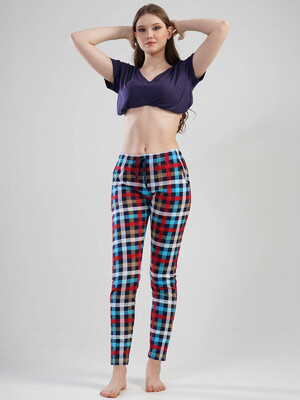 Купить Хлопковые брюки домашние VIENETTA 1120290233 в Украина в Lingerie.ua - Одяг для дому та відпочинку, Фото 4