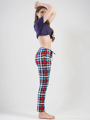 Купить Хлопковые брюки домашние VIENETTA 1120290233 в Украина в Lingerie.ua - Одяг для дому та відпочинку, Фото 5