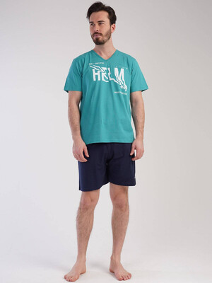 Купить Хлопковый комплект с шортами VIENETTA MAN 2124180000 в Украина в Lingerie.ua - Одяг для дому та відпочинку, Фото 4