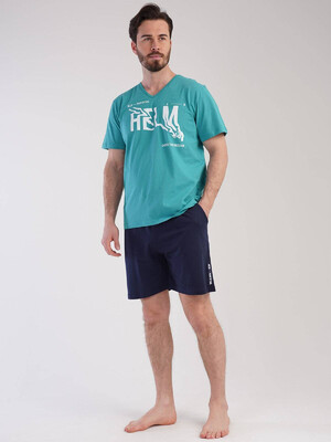 Купить Хлопковый комплект с шортами VIENETTA MAN 2124180000 в Украина в Lingerie.ua - Одяг для дому та відпочинку, Фото 5