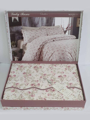 Купить КОМПЛЕКТ ПОСТЕЛЬНОГО БЕЛЬЯ ДВУХСПАЛЬНЫЙ MAISON D`OR  Lady Rose в Украина в Lingerie.ua - Одяг для дому та відпочинку, Фото 2