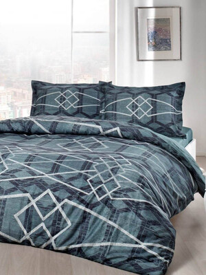 Купить Комплект постельного белья двухспальный TAC Saten NOVA  200*220 2 нав 50*70  в Украина